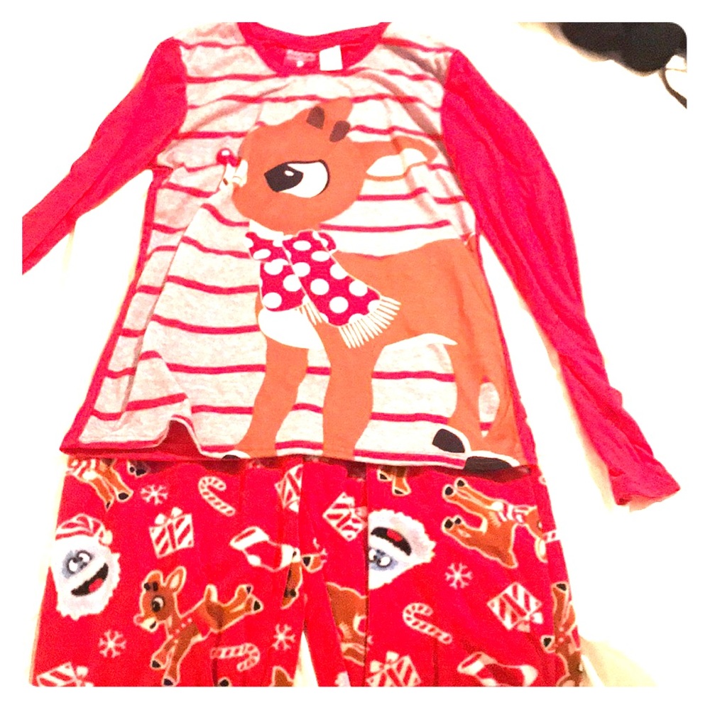 Rudolph Christmas pajamas